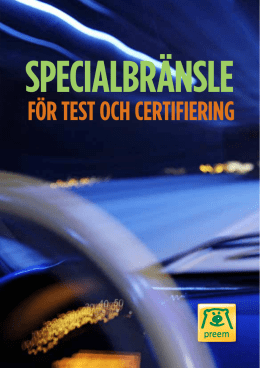 för test oCh Certifiering