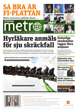 Annikas expertsvar i Metro 20140424