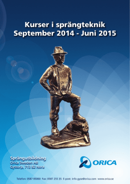 Juni 2015 - Orica Mining Services