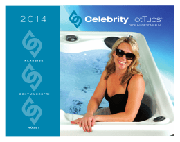 Klicka här för att ladda ner Celebrity Hot tub katalogen.