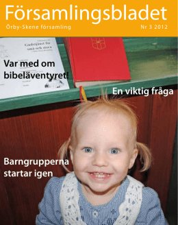 Församlingsbladet - Örby