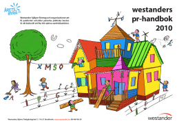 westanders pr-handbok 2010