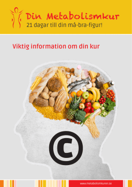 21 dagar till din m&aring;-bra