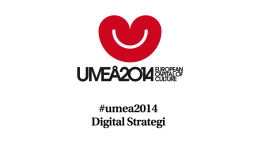 Digital strategi för Umeå2014 (PDF)