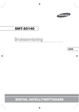 Bruksanvisning Samsung SMT-S5140