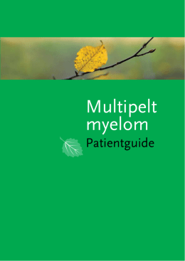 Multipelt myelom - Suomen Syöpäpotilaat ry