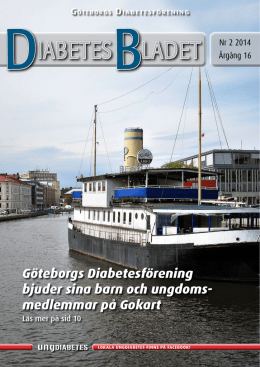 DiabetesBladet nr 2, 2014 - Göteborgs Diabetesförening