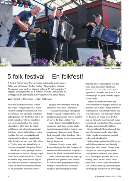 5 folk festival – En folkfest!