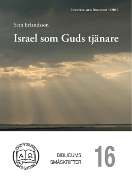 Israel som Guds tjänare