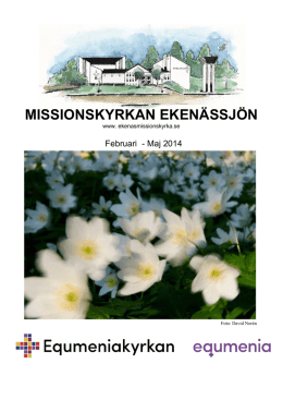 10.00 Gudstjänst - Ekenässjöns Missionskyrka