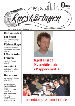 Nr 2 Mars 2012 - Papperstrean.se