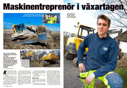 Rejäl volym - Antonssons Mark & Entreprenad