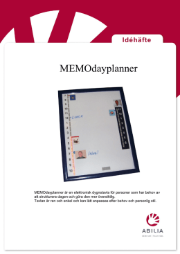 MEMOdayplanner