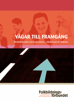 VÄGAR TILL FRAMGÅNG - Folkbildningsförbundet
