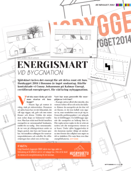 ENERGISMART - Husbygget2014.se