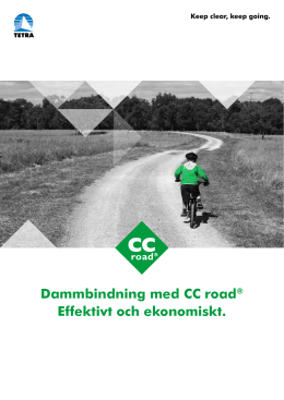 CC road ® för grusvägar
