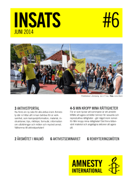 Juni 2014  - Aktivistportalen