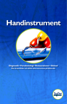 Handinstrument - DAB Dental AB