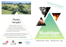 Musikläger - swedish boy productions