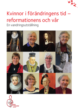 Kvinnor i förändringens tid – reformationens och vår