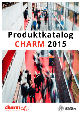 Produktkatalog CHARM 2015