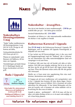 Nakisposten 3/2013