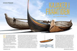Tidskriften Paddling, 2012-1: Framtidens kajak