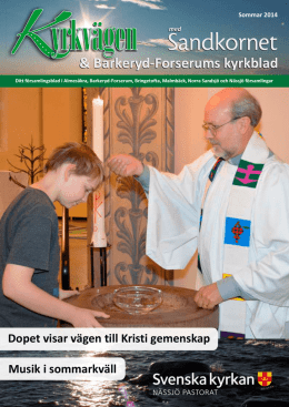 Församlingsbladet Nässjö pastorat 2014-02