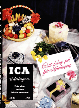 ICA-Tidningen 1956 nr 11 Dokument - ICA