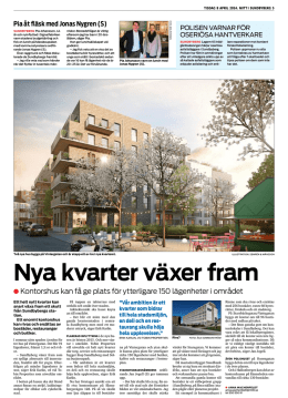 Mitt i Sundbyberg – Nytt kvarter växer fram