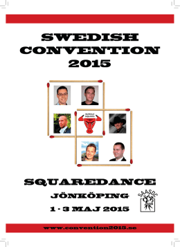 Flyer in Swedish - Convention 2015