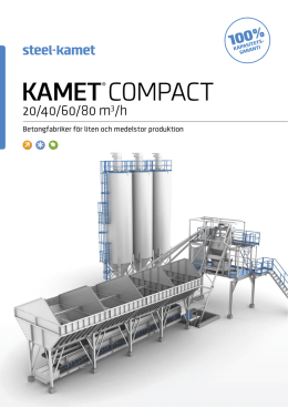 KAMET® COMPACT - steel