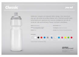Ladda ner produktblad - Emballator Mellerud Plast