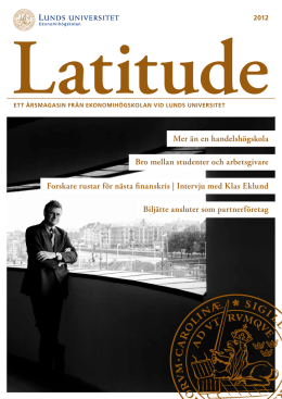 Latitude - Ekonomihögskolan