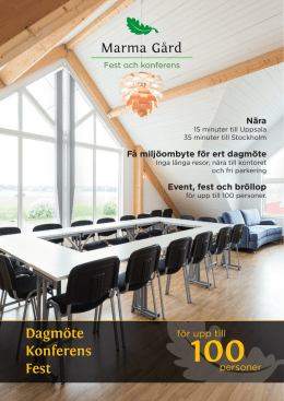 Fest och konferens (pdf)