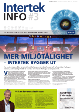 Intertek INFO 3-2013