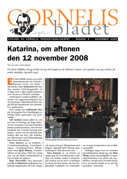 Cornelisbladet nr 4, 2008
