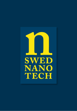 Sverige - SwedNanoTech