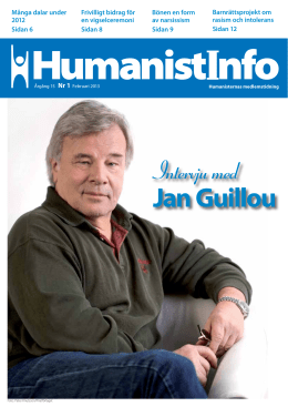 HumanistInfo nr 1 2013