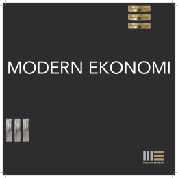 Broschyr - Modern Ekonomi