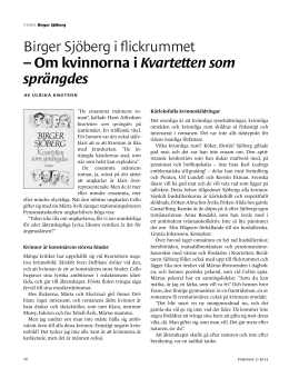 sidorna 16-19 - Birger Sjöberg