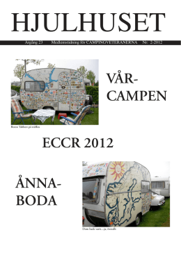 ECCR 2012 - CAMPINGVETERANERNA