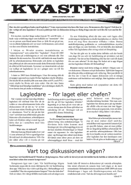 Lagledare - www.kvasten.tgk.net