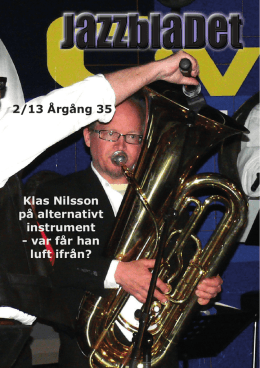 Jazzbladet nr 2/13 - Classic Jazz Göteborg