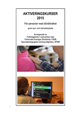 Ladda ner kurskatalog 2015 PDF (med bilder)