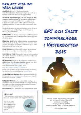 pdf-fil - EFS Västerbotten