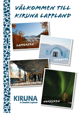 Välkommen till Kiruna Lappland