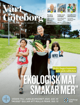 Magasinet Vårt Göteborg nr 1 2014