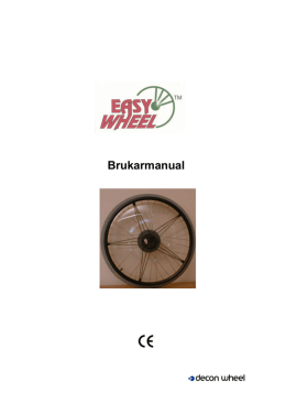 Easy Wheel Brukarmanual