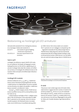Läs mer om livslängd för LED